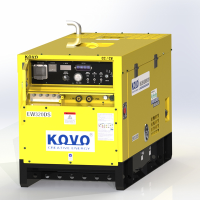 KOVO Gerador Diesel Pequeno Diesel Soldadores de Arco Portáteis 280CC/CV Corrente nominal EW320DST