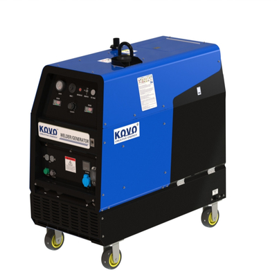 KOVO EW320G R Máquina de soldar gerador de motor 80% Ciclo de trabalho nominal 40°C Tipo de motor CC