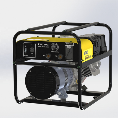 KOVO GASOLINE WELDER GENERATOR EW240G 90 KG Peso para requisitos de solda de tubulação