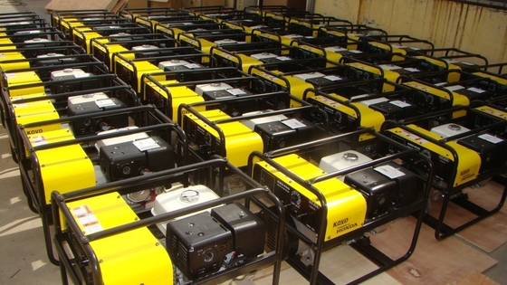 KOVO GASOLINE WELDER GENERATOR EW240G 90 KG Peso para requisitos de solda de tubulação