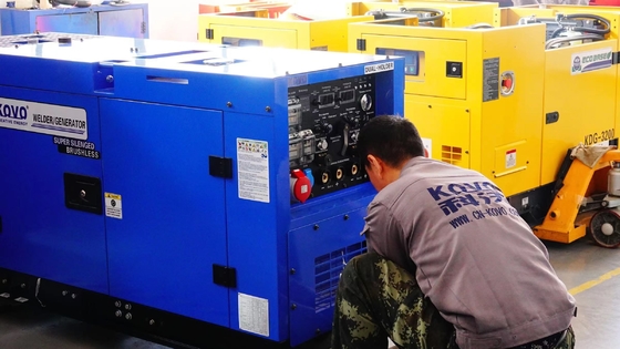 Gerador portátil de solda a diesel de corrente nominal 600A 220V/380V KOVO Frontier 400X EW500DST