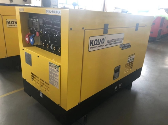 Gerador de soldagem por arco diesel portátil de 400 Amp EW320DST com corrente nominal de 280 CC/CV