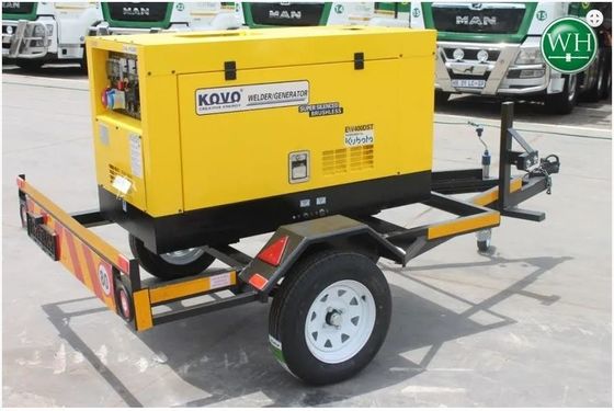 Máquina de soldadura de 30-400A EW400DST por gerador KOVO com capacidade de potência de carga de 40kva