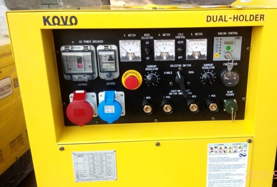Versátil KOVO EW320DST Soldadora a motor Fácil de operar Frequência de pulso 50/60 HZ